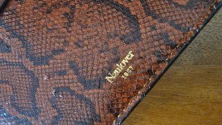 Bolso Naulover piel serpiente
