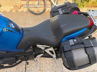 BMW K1200R Azul y Negra