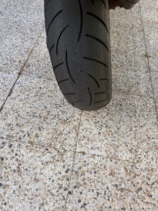 BMW K1200R Azul y Negra