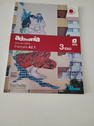 Adomania, Français A2.1, 3 ESO. Livre de l'élève