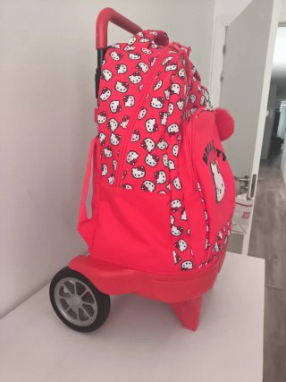 Mochila Hello Kitty con ruedas