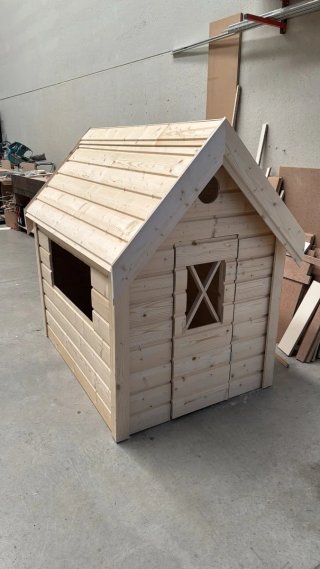 Casita Infantil de Madera Artesanal