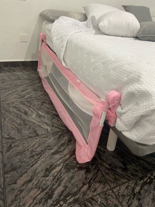 Barandilla de Cama Infantil Rosa