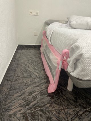 Barandilla de Cama Infantil Rosa