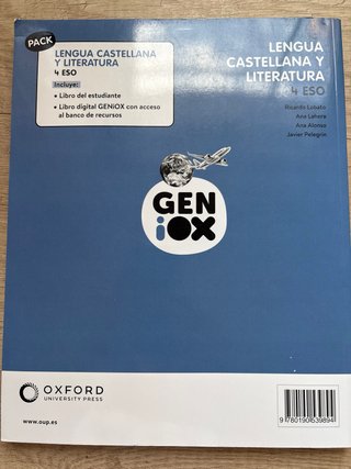 Lengua castellana y literatura Geniox