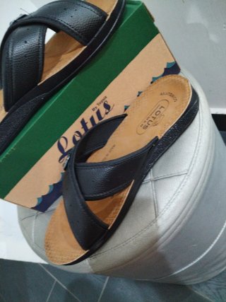 Ciabatte Uomo Lotus N.44 Nere