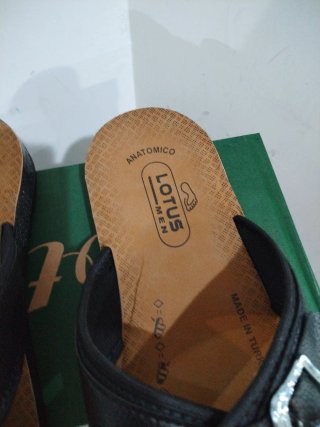 Ciabatte Uomo Lotus N.44 Nere