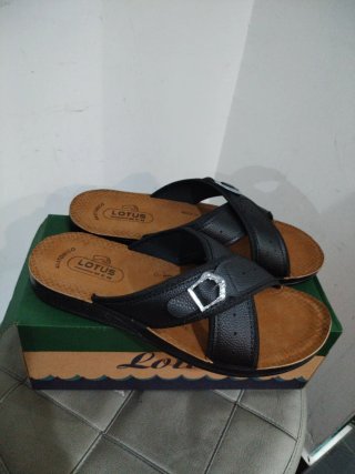 Ciabatte Uomo Lotus N.44 Nere