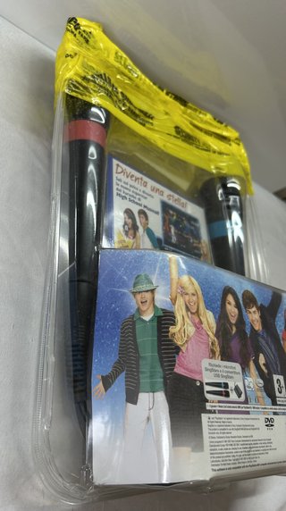 Microfoni SingStar PS2 + High School Musical