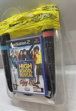 Microfoni SingStar PS2 + High School Musical