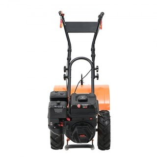 Cultivador de Tiller a Gas, Cultivador de Jardín de 212CC 4 Tiempos, Tiller con 4 Puntas Traseras Ajustables de Acero para Cultivo de Suelo en Césped, Jardín y Campo