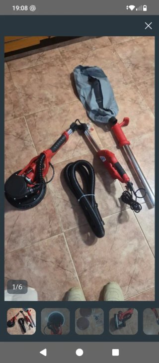 Lijadora Jirafa Profesional poco uso funciona bien
