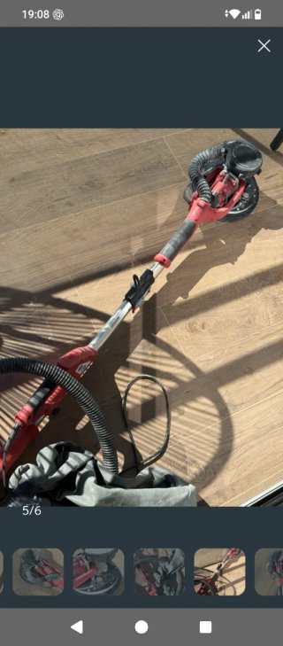 Lijadora Jirafa Profesional poco uso funciona bien