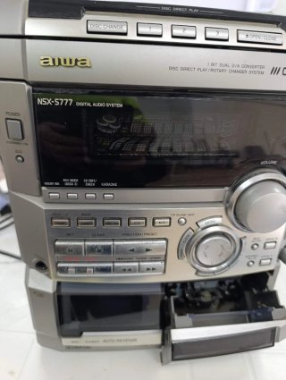 Sistema de Audio Aiwa NSX-S777 Plata