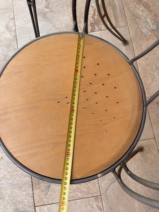 12 Sillas nuevas estilo industrial metal y madera