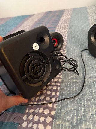Altavoces Mars Gaming Negro/Rojo