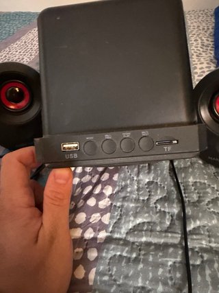 Altavoces Mars Gaming Negro/Rojo