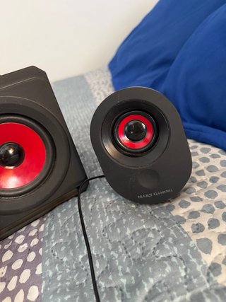 Altavoces Mars Gaming Negro/Rojo