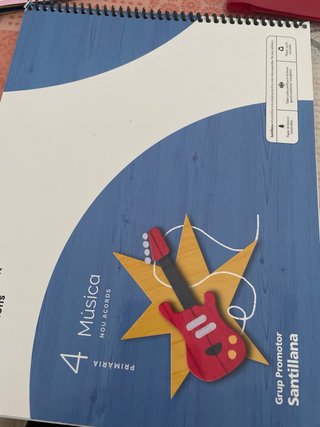 Libro Música Santillana Nou Acords Primària