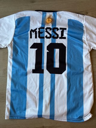 Camiseta futbol Argentina niño. Messi número 10