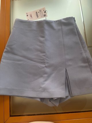 Falda pantalón Zara azul Talla XS