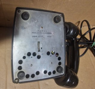 Telefono Fatme Ericsson Bachelite Nero