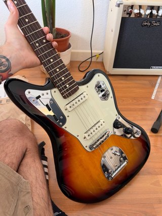 Squier Jaguar Vintage Modified Mejorada