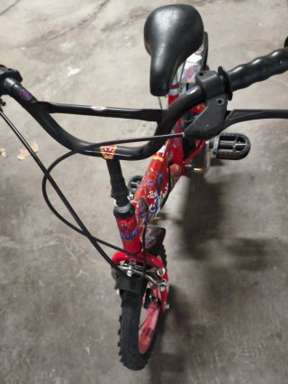 Bicicleta Infantil 12 Roja