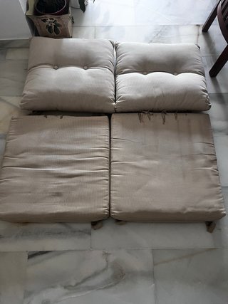 Muebles de jardín de madera