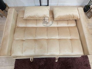 Sofá Cama Matrimonio  Beige 137cm