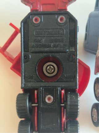 Camión Kenworth Matchbox Fire Dept