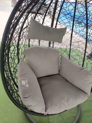 Silla Colgante / Mecedora Gris