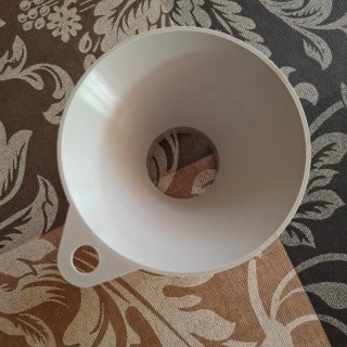 Embudo para sal lavavajillas