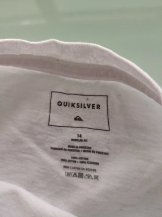 Camiseta Quiksilver niño T.14
