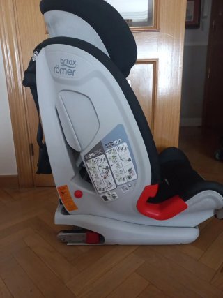Silla coche Britax Römer negra
