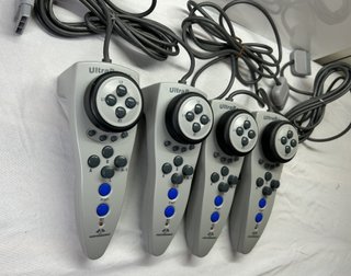 4x Controller UltraRacer PS1 PS2 Racing