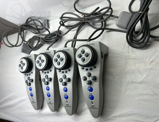 4x Controller UltraRacer PS1 PS2 Racing