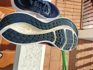 Zapatillas Nike Running Hombre Azul/Rojo