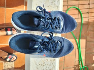 Zapatillas Nike Running Hombre Azul/Rojo