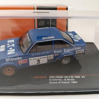 Ford escor MKII 1800 ireland'80#3 coleman ixo 1/43