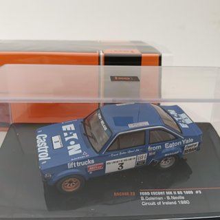 Ford escor MKII 1800 ireland'80#3 coleman ixo 1/43