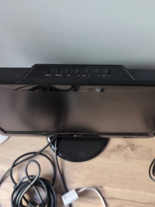 Monitor LG Flatron TV HD Negro