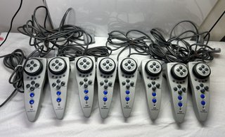 8x Controller UltraRacer PS1 PS2 Racing