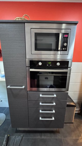 Torre cocina microondas + horno