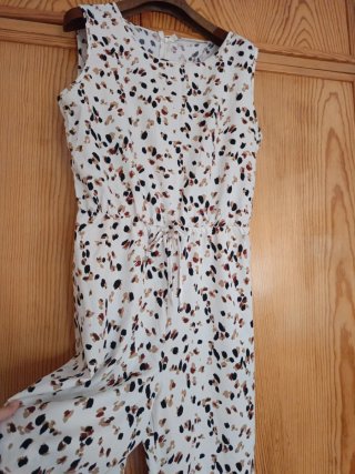 Mono blanco estampado