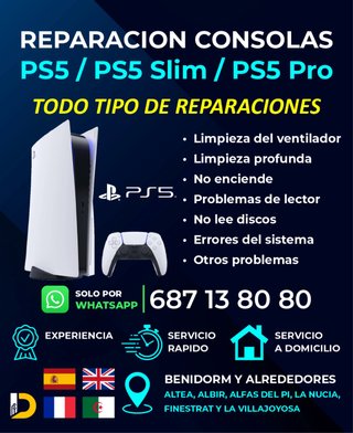 REPARACIÓN PS5