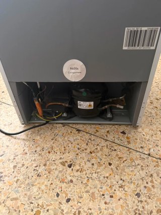 Minifrigorífico 45L Blanco/Amarillo