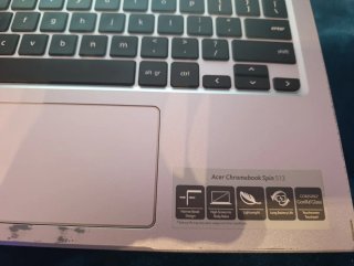 Acer Chromebook Spin 513 Plata
