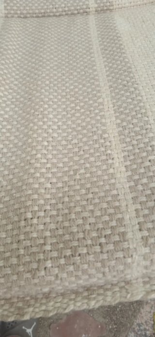 Hamaca Silla Colgante Beige y Blanca