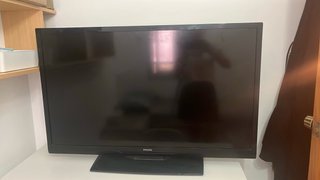 Televisión Philips Negra